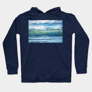 Aqua Waves Hoodie